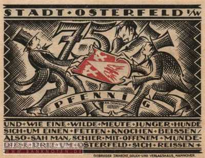 Osterfeld - 75  Pfennig (#SS1033_1C_UNC)