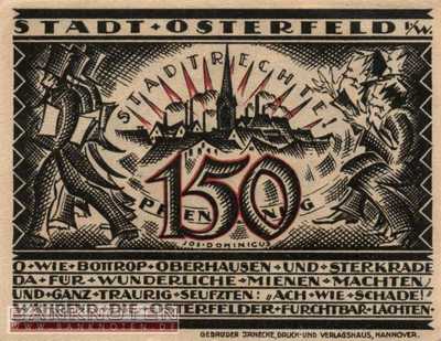 Osterfeld - 150  Pfennig (#SS1033_1F_UNC)