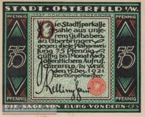 Osterfeld - 75  Pfennig (#SS1033_2-7_AU)