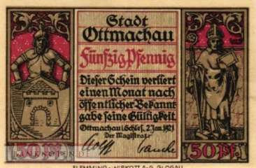 Ottmachau - 50  Pfennig (#SS1040_1-3_UNC)