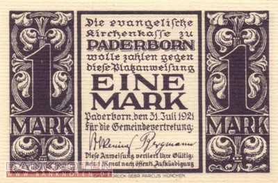 Paderborn - 1  Mark (#SS1042_1-3_UNC)