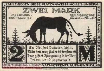 Paderborn - 2  Mark (#SS1043_6-5_UNC)