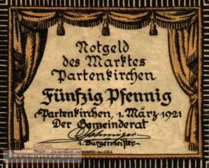 Partenkirchen - 50  Pfennig (#SS1048_1-2_UNC)