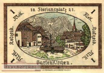 Partenkirchen - 1  Mark (#SS1048_1-3_UNC)
