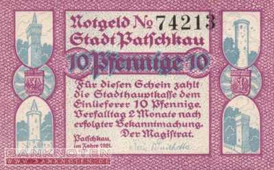 Patschkau - 10  Pfennig (#SS1052_1-1_UNC)