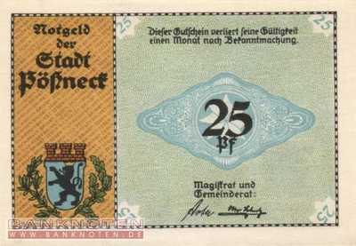 Pößneck - 25  Pfennig (#SS1066_6-2-1_UNC)