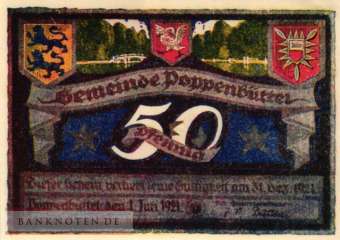 Poppenbüttel - 50  Pfennig (#SS1068_1-5_UNC)