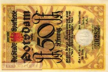 Potsdam - 50  Pfennig (#SS1069_2b-3_UNC)
