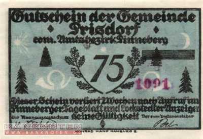 Priesdorf - 75  Pfennig (#SS1076_1-6_UNC)