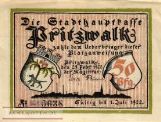 Pritzwalk - 50  Pfennig (#SS1077_1-1-1_AU)