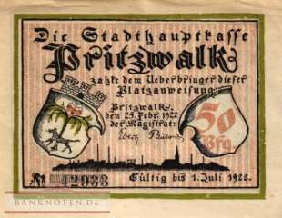 Pritzwalk - 50  Pfennig (#SS1077_1-1-2_AU)