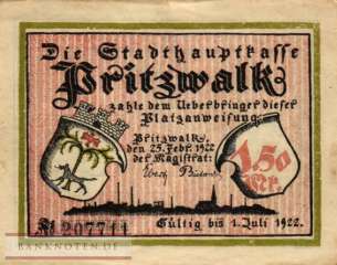 Pritzwalk - 1,50  Mark (#SS1077_1-4-1_F)