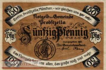 Probstzella - 50  Pfennig (#SS1078_1-2_AU)