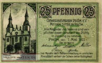 Prüm - 25  Pfennig (#SS1079_1-2_UNC)