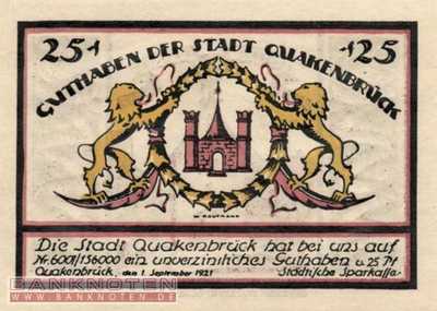 Quakenbrück - 25  Pfennig (#SS1086_1-1_UNC)