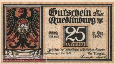 Quedlinburg - 25  Pfennig (#SS1087_1c-1_UNC)
