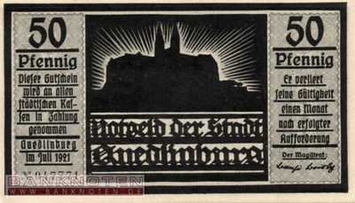 Quedlinburg - 50  Pfennig (#SS1087_3a-2_UNC)