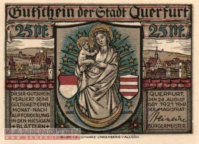 Querfurt - 25  Pfennig (#SS1090_1-1_UNC)
