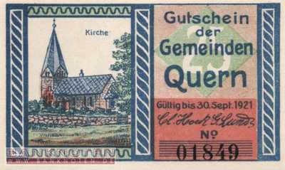 Quern - 25  Pfennig (#SS1091_2-1-2_UNC)