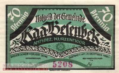 Raa-Besenbeck - 70  Pfennig (#SS1092_1a-5_UNC)