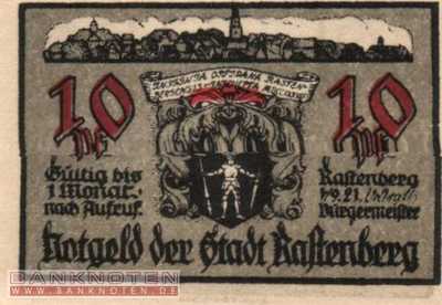 Rastenberg - 10  Pfennig (#SS1097_1b-1_UNC)