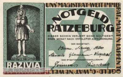 Ratzeburg - 50  Pfennig (#SS1101_1-2_UNC)