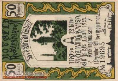 Recklinghausen - 50  Pfennig (#SS1103_1a-3_UNC)