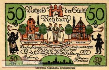 Rehburg - 50  Pfennig (#SS1107_1-1_UNC)