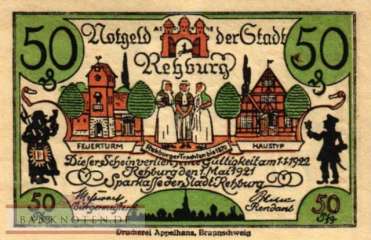 Rehburg - 50  Pfennig (#SS1107_1-4_UNC)