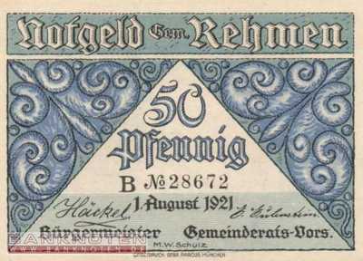 Rehmen - 50  Pfennig (#SS1108_1B_UNC)