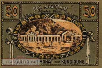 Reinerz, Bad - 50  Pfennig (#SS1111_1-3-5_UNC)