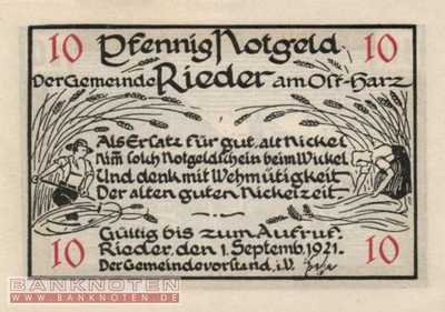 Rieder - 10  Pfennig (#SS1122_1b-1_UNC)