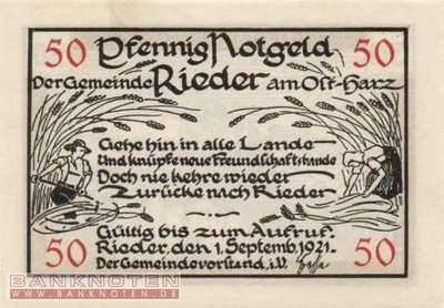 Rieder - 50  Pfennig (#SS1122_1b-3_UNC)