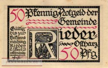 Rieder - 50  Pfennig (#SS1122_2a-1_AU)