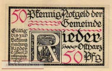 Rieder - 50  Pfennig (#SS1122_2a-5_UNC)