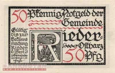 Rieder - 50  Pfennig (#SS1122_2b-7_UNC)