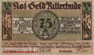 Ritterhude - 75  Pfennig (#SS1126_1a-3_UNC)