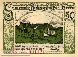 Röhrishöfe - 50  Pfennig (#SS1132_1a-E_UNC)