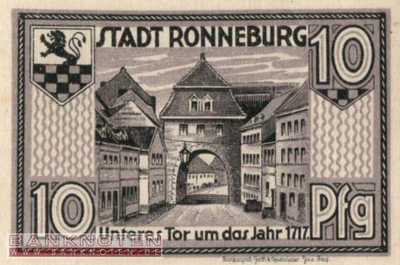 Ronneburg - 10  Pfennig (#SS1133_1a-2_UNC)