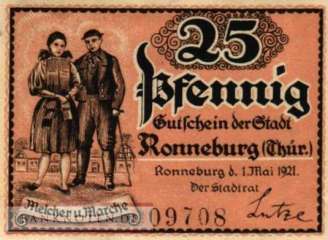 Ronneburg - 25  Pfennig (#SS1133_1b-a_UNC)
