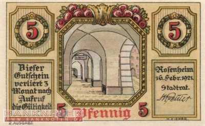 Rosenheim - 5  Pfennig (#SS1134_2-1_UNC)