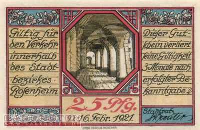 Rosenheim - 25  Pfennig (#SS1134_2-3-2_UNC)