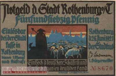 Rothenburg o. Tauber - 75  Pfennig (#SS1142_4C_UNC)