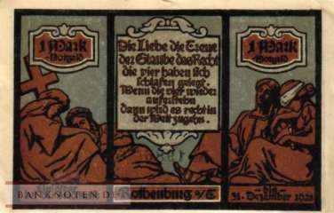 Rothenburg o. Tauber - 1  Mark (#SS1142_5-1_AU)