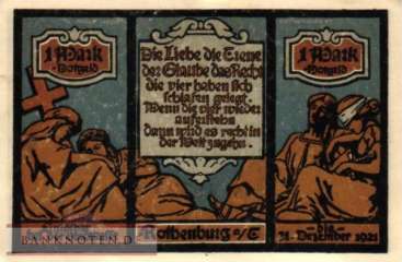 Rothenburg o. Tauber - 1  Mark (#SS1142_6-1_AU)