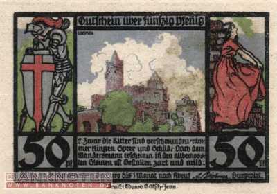 Rudelsburg - 50  Pfennig (#SS1143_1-2_AU)