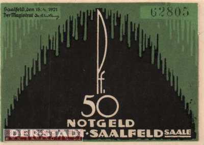 Saalfeld - 50  Pfennig (#SS1155_4-3_UNC)
