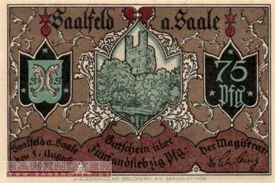 Saalfeld - 75  Pfennig (#SS1155_5b-2_UNC)