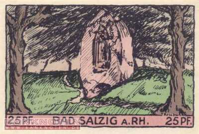 Bad Salzig - 25  Pfennig (#SS1158_1a-1_UNC)