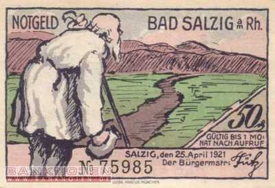 Bad Salzig - 50  Pfennig (#SS1158_1a-2_UNC)